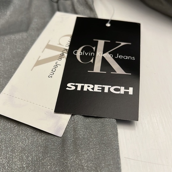 Calvin Klein Button Shimmer Shirt NOS with Tags size Large - Picture 7 of 9